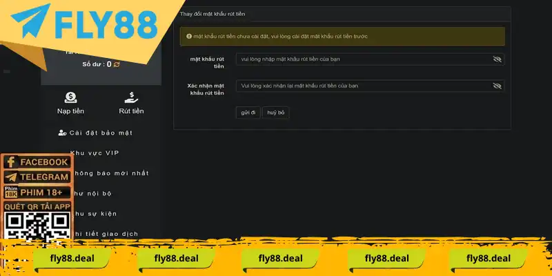 Rút tiền Fly88 phải đáp ứng mọi quy định hệ thống đặt ra